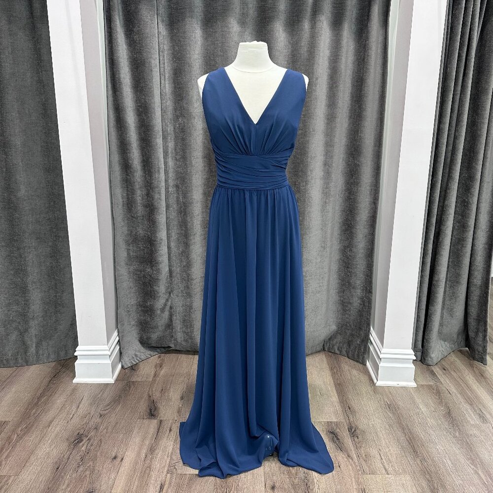 Last Chance! Amsale Style: Justine (French Blue)